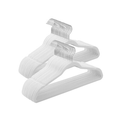 Kleerhanger set van 50 blanc