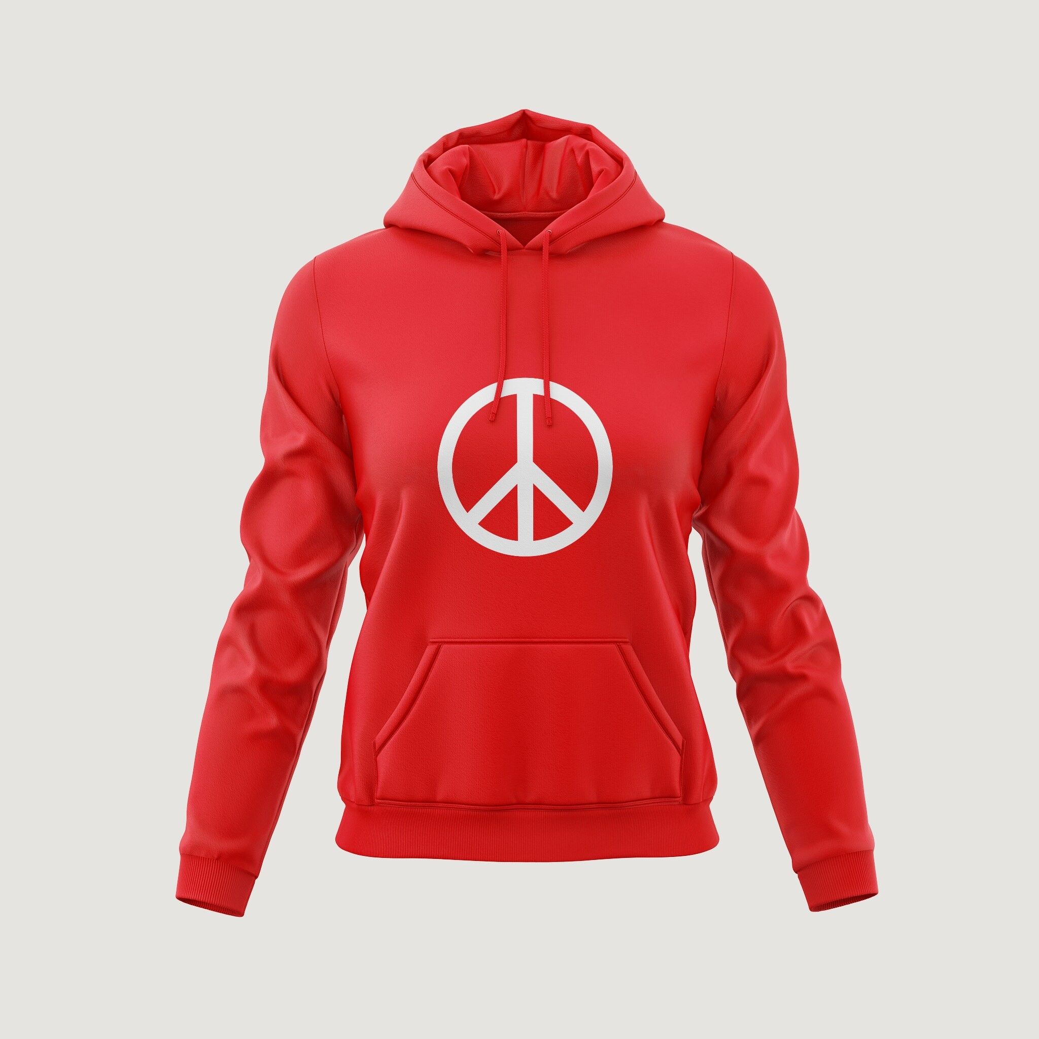 Bright red outlet hoodie women's