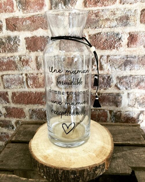 Vase message mamie