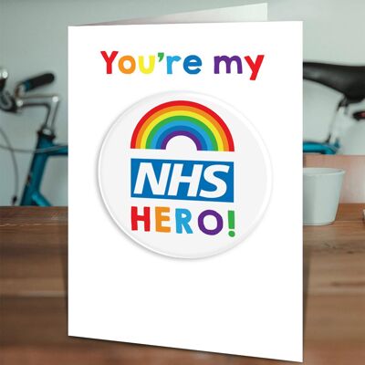 NHS Hero Card And Large Badge