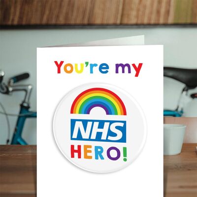 NHS Hero Card And Large Badge