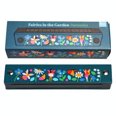 Armónica de madera - Hadas en el Jardín