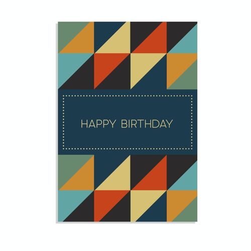 Greetings card - Geometric