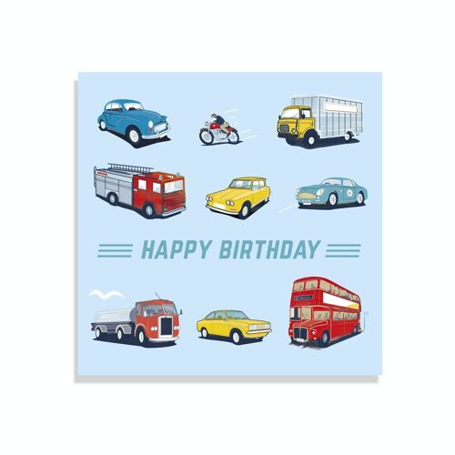 Birthday card - Road Trip