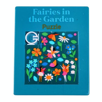 Slide puzzle - Fairies in the Garden