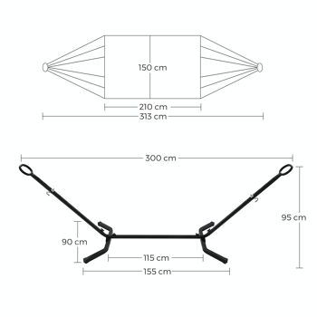 Hangmat conforme à la norme 9