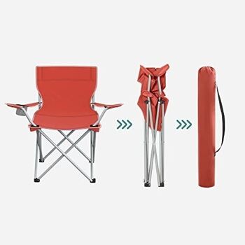 Opvouwbare campingstoelen set van 2 5