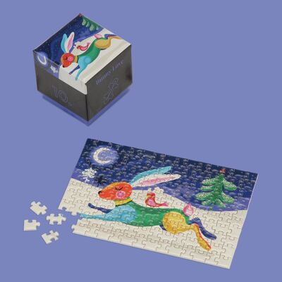 Bunny Love 150 pcs mini jigsaw puzzle - 12 pack