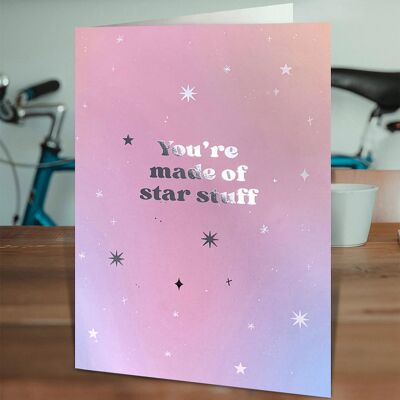 Star Stuff Birthday Card