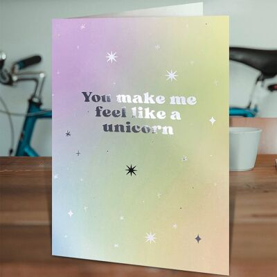 Unicorn Birthday Card