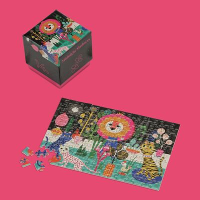 Midnight Madness 150 pcs mini jigsaw puzzle - 12 pack