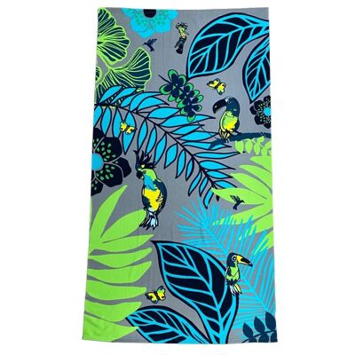 YUNGAS 100 % Polyester-Mikrofaser-Strandtuch