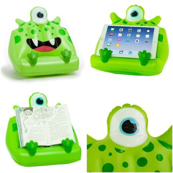 Bookmonster Air Gonflable iPad, Support de Tablette et Support de Livre - Différents Designs 11