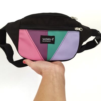Lilac, blackberry, green, pink fanny pack