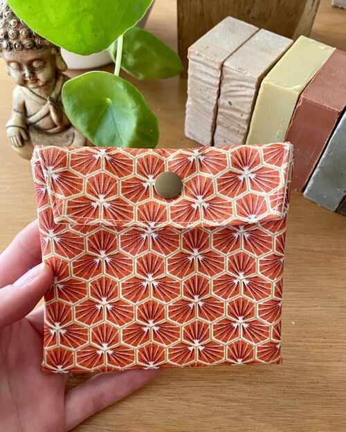 Pochette à savon "Amaryllis"