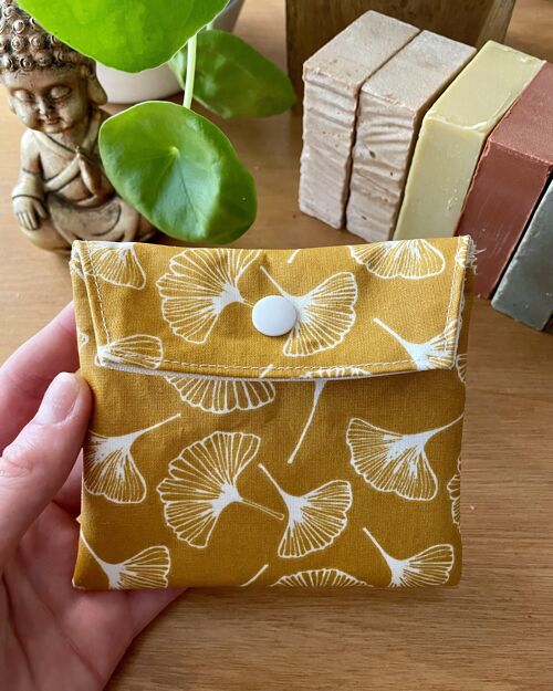 Pochette à savon "Ginkgo"