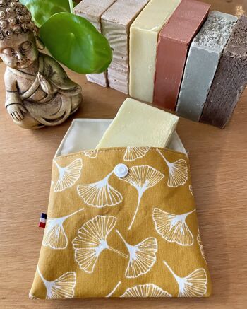 Pochette à savon "Ginkgo" 2