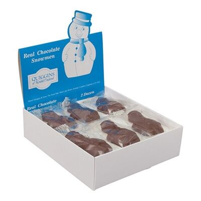 Milk Chocolate Snowmen – 26g - Pack (24)