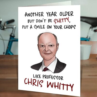 Shitty Chris Witty Funny Valentines Card