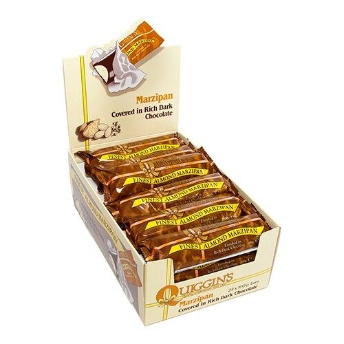 Plain Chocolate Covered Marzipan Bars – 100g - Pack(24)