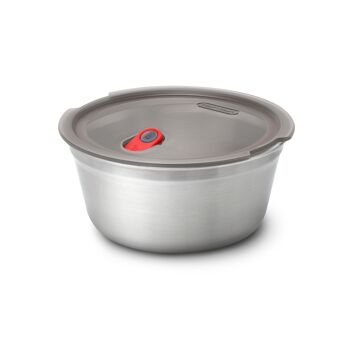 Round Microwavable Stainless Steel lunch box 950ml 5