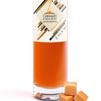 Liqueur de Caramel &amp; Fleur de Sel 18° - Bouteille 70cl