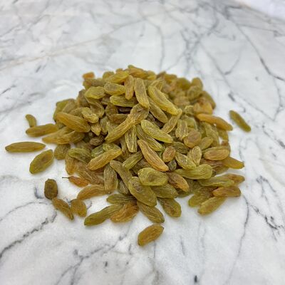 Dried green grapes 200gr Bag