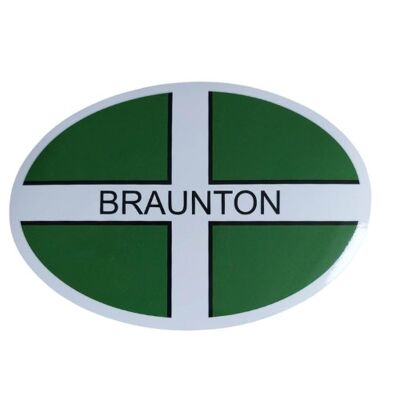 Braunton-Aufkleber