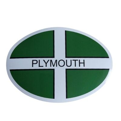 Plymouth-Aufkleber