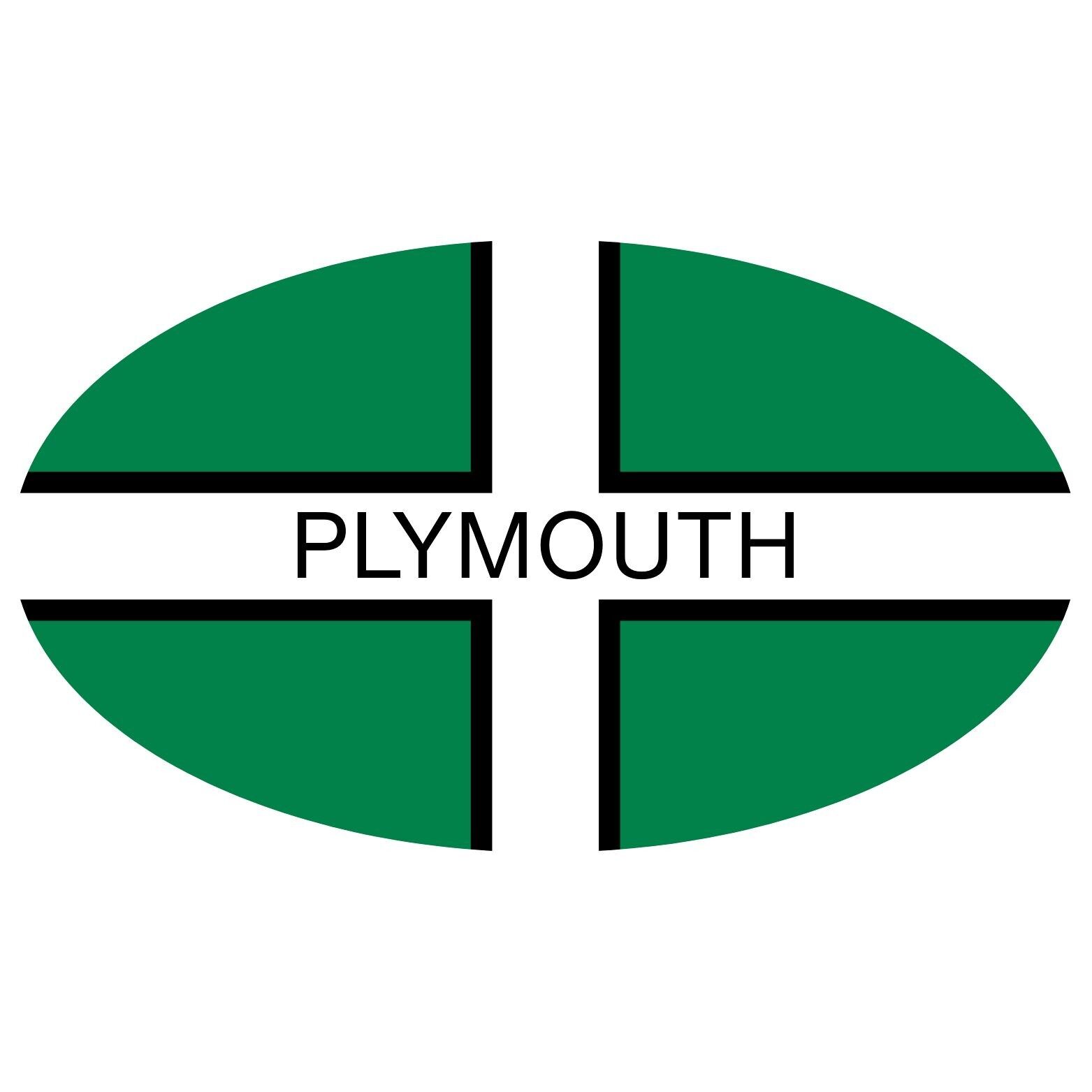 Plymouth-Aufkleber