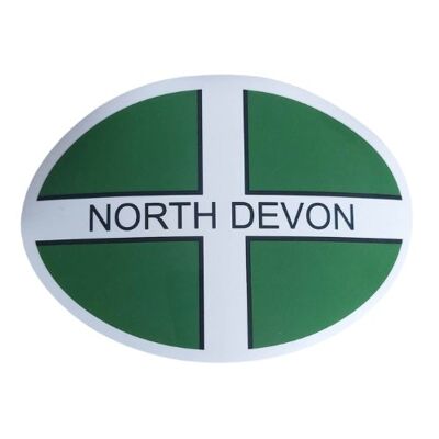 Nord du Devon Sticker