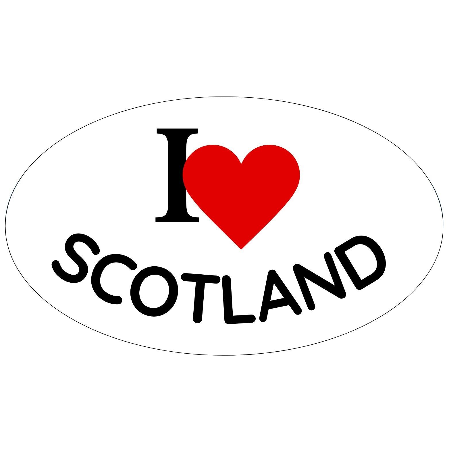 I ❤️ Adesivo Scozia