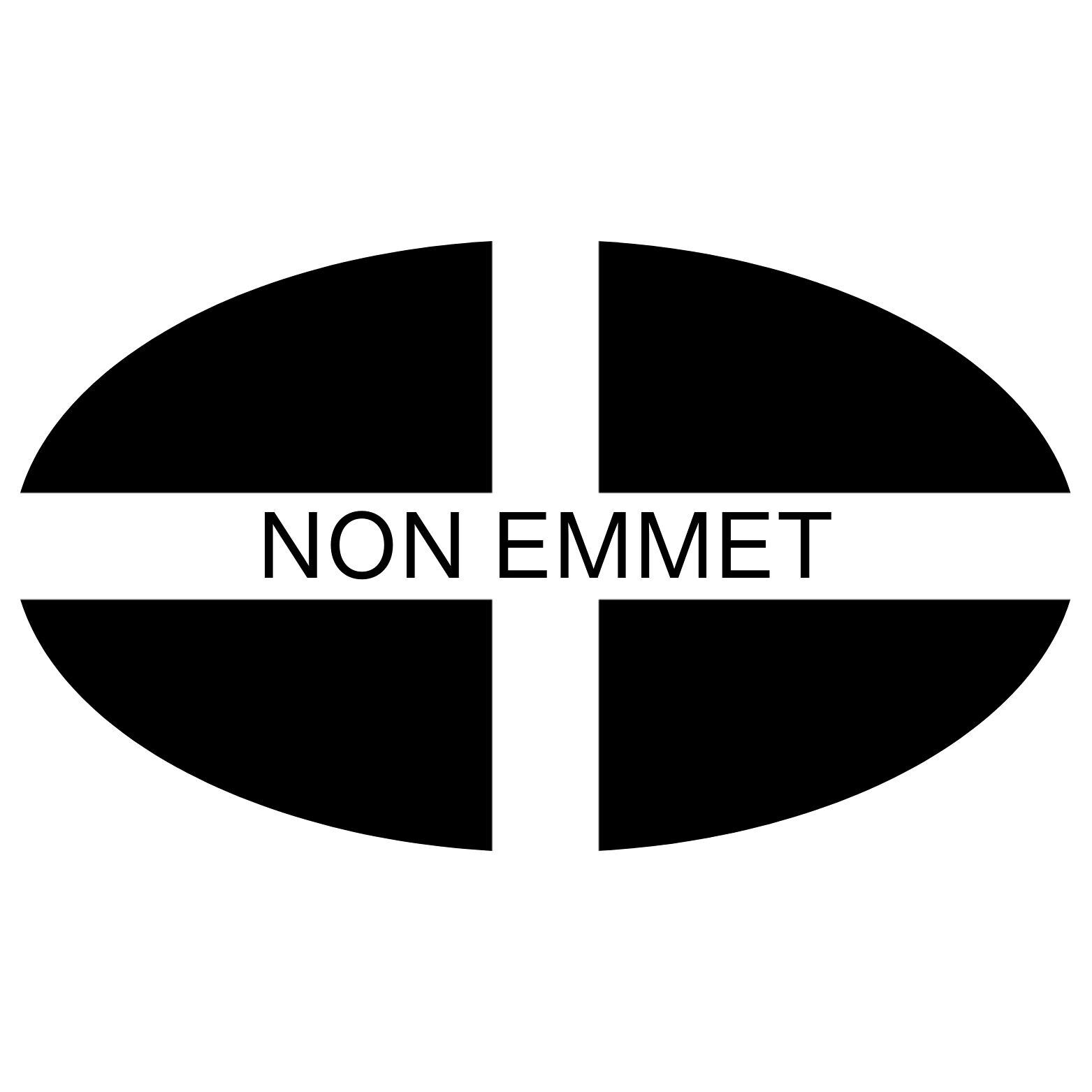 Nicht Emmet-Aufkleber