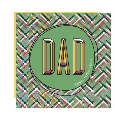 Sprinkles "Dad" Vatertagskarte