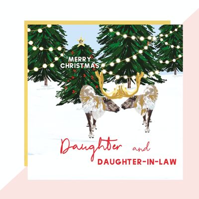 Daughter and Daughter-in-Law Christmas Card