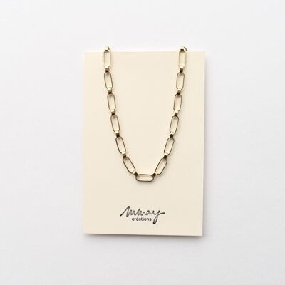 The Essentials - Necklace - Oval and Junction