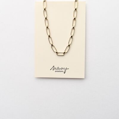 The Essentials - Necklace - Oval and Junction