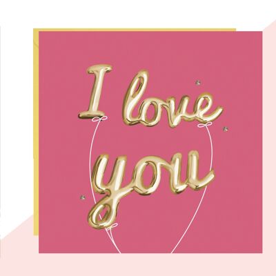 Globos de San Valentín 'Te amo'