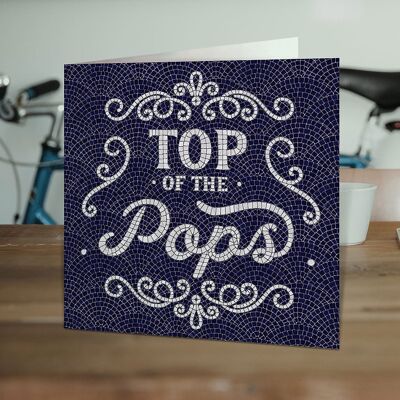 Top Of The Pops Funny Father's Day Card