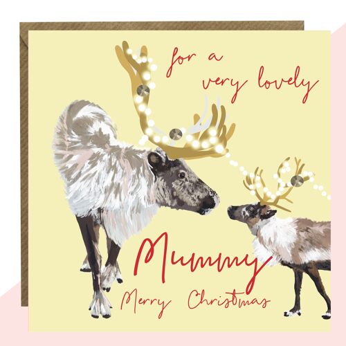 Lovely Mummy Christmas Card