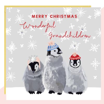 Wunderbare Enkelkinder Weihnachtskarte