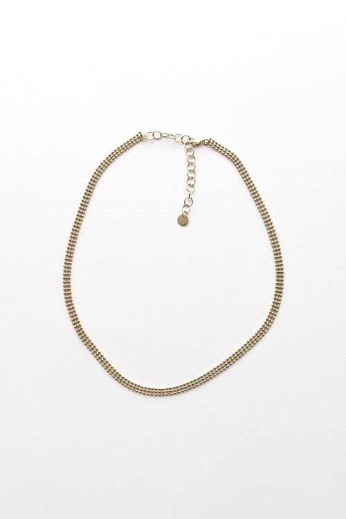 Les Essentiels - Collier - Chaine boule triple