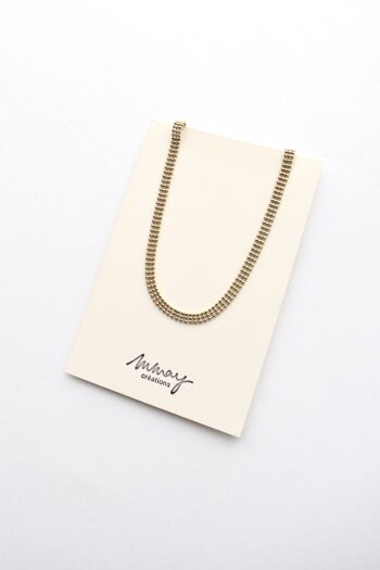 Les Essentiels - Collier - Chaine boule triple 2