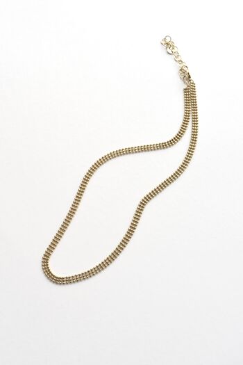 Les Essentiels - Collier - Chaine boule triple 3