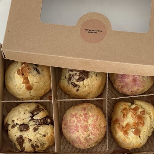 Coffret assortiment de cookies