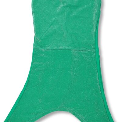 Mermaid Shimmer Green Tail Filles Coverup
