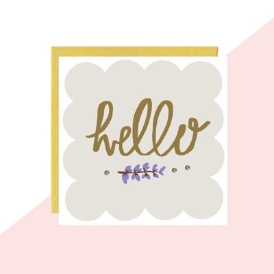 Hello Mini Card