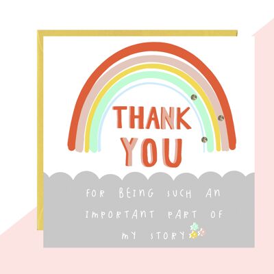 Thank You' Story Card