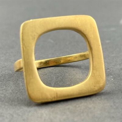 Square Ring - Golden