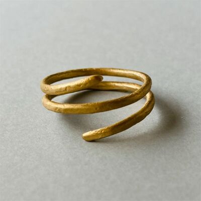 Spiral Ring - Bronze